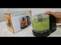 Mini Chopper - Toast Master chopping broccoli