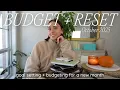 Download Lagu OCTOBER RESET 🍂✏️ How I budget + prep for a new month ($2,600 budget, saving \u0026 investing, goals)