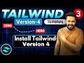 Tailwind css tutorial Hindi How to Install and Set Up Tailwind CSS 4 - Easy Guide