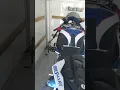 How to secure a motorcycle in a U-Haul 5x8 Cargo trailer