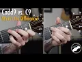 Cadd9 vs C9 Chords - What s the Difference