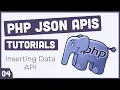 Inserting Data API PHP JSON API 04 Urdu Hindi
