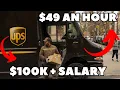 49 Per Hour The average UPS worker making 100K a year