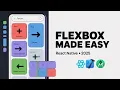 React Native Flexbox Mastery for Beginners 2025 - Complete Layout Crash Course