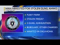 Fond du Lac Fleet Farm burglary suspect in custody stolen guns and ammo recovered