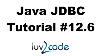 Java JDBC Tutorial - Part 12 6 Connect Java Swing GUI to a MySQL Database
