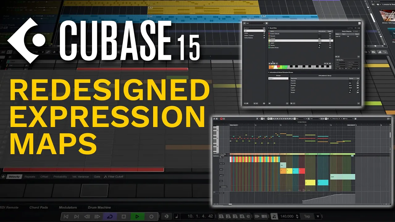 Expression Maps – Next-Gen Articulation | New Features in Cubase 15