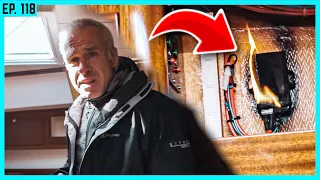 Plötzliches Feuer auf dieser 460.000€ Yacht! …Glück, dass wir an Bord waren…