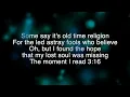 3:16 - Anne Wilson (Lyric Video)