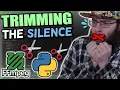 How to remove the silent parts of a using ffmpeg and python