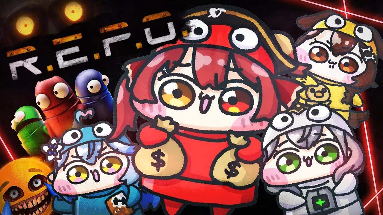 【R.E.P.O.】やかまし娘がゆく、恐怖のお宝さがし──【ホロライブ/宝鐘マリン】