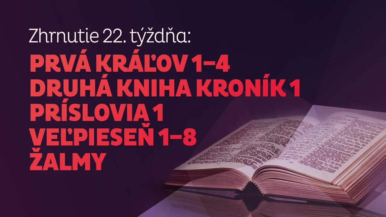 Zhrnutie 22. týždňa - Biblia za rok episode artwork