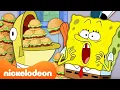 Karakter-Karakter SpongeBob Makan TERLALU BANYAK MAKANAN selama 30 Menit 😱 | Nickelodeon Bahasa