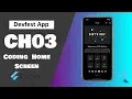 Flutter Structuring Designing Home Screen DevFest App CH03 Complete App Tutorial