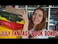 July 2026 Book Box Unboxing Fairyloot Adult Evernight Illumicrate and The Broken Binding