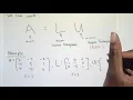 LU Factorization part 1