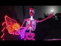 Ultra Skelly App Controlled Animatronic And 12ft Skelly From Home Depot