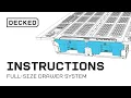 Installation Full-size DECKED Drawer System Install