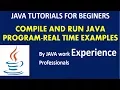 Java Hello World First Program - Java Programming Tutorial