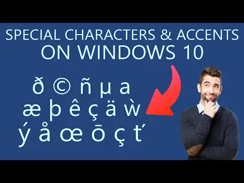 Download MP3 How to Use Special Characters and Accents in Windows 10