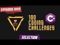 C Episode 9 - Age Category Selection Selection 100 Coding Challenges for beginners
