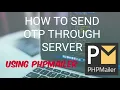 How to Send OTP Through Email From Server Using PHPMailer Php Lang Part 1 MANISH KUMAR CHOUDHARY