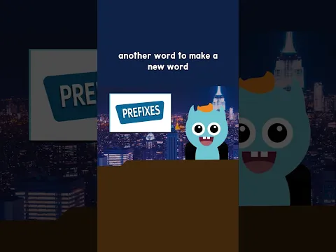 Friendly Monster Explains Prefixes #englishgrammar #englishrules #learningenglish