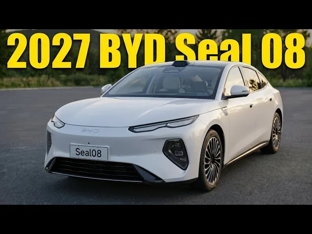 2027 BYD Seal 08 First Look: A 1,000-KM Flagship Ready to Dethrone the EV Establishment?