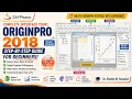 Full Interface Tutorial OriginPro 2018 Complete Guide for Data Analysis Graphing