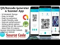 How to Create QR Code and Barcode scanner reader Android App