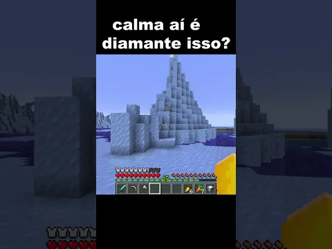 calma ai é diamante isso? #shorts #minecraft #minecraftshorts #minecraftmemes