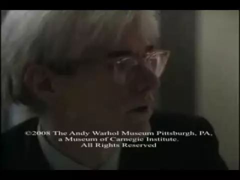 Andy Warhol robí rozhovor so Stevenom Spielbergom