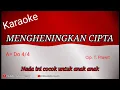 Lagu Karaoke‼️Mengheningkan cipta lirik cipta. T. Prawit #sukurpramuka