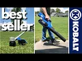 Kobalt 80v String Trimmer Leaf Blower Combo