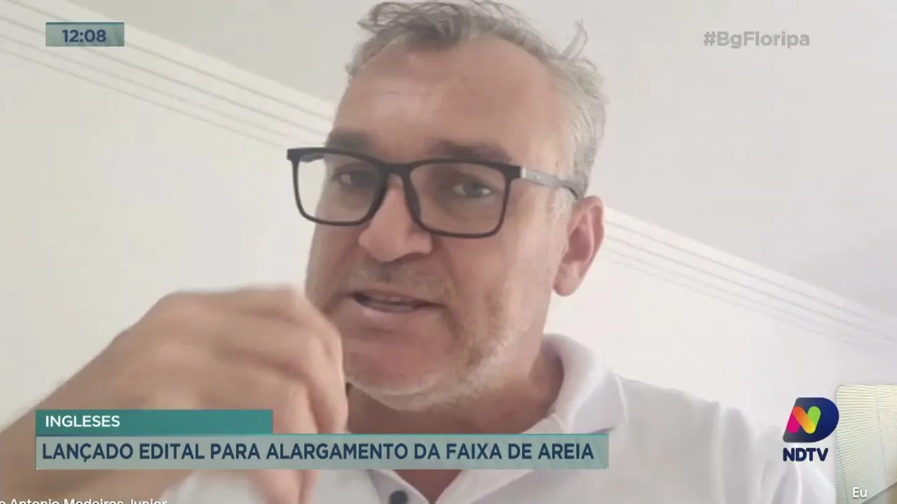 Ingleses: lançado edital para alargamento da faixa de areia