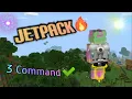 How To Make a Jetpack in Minecraft Just 3 Command block