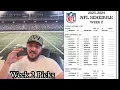 NFL Pick Em With Tee Week 2 2023 Picks And Predictions