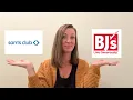 BJS VS SAM S CLUB WHICH DO WE PREFER