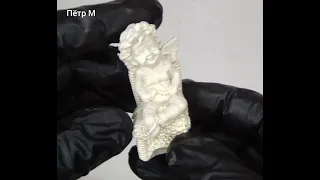 Ангел в кресле фигурка!