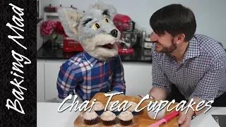 eric lanlards chai tea cupcake recipe feat his new apprentice 