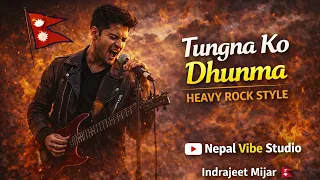 tungna ko dhunma heavy rock version nepal vibe studio original song by indrajeet mijar