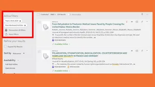 OneSearch The Basics