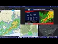 IVU Weather NWS radar Lafayette Louisiana AND Abilene Texas 5-17-21