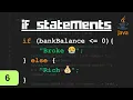 6 Java Selection IF ELSE in 7 minutes
