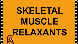 Download Pharmacology-Skeletal Muscle Relaxants MADE EASY! MP3