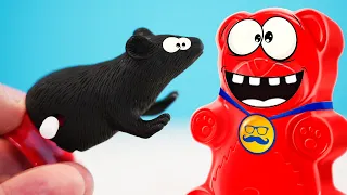 КРЫСЮК АНТИСТРЕСС В ПОДАРОК ДЛЯ ЖЕЛЕЙНОГО МЕДВЕДЯ ВАЛЕРЫ