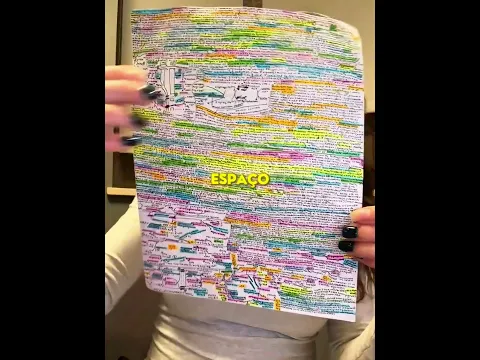 Encheu sua folha com anotações microscópicas 📝