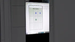 Tic Tac Toe game using code