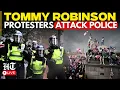 Download Lagu UK's 'Unite The kingdom' Rally LIVE: Tommy Robison Rally Turns Violent As Protestors Clashes | UK