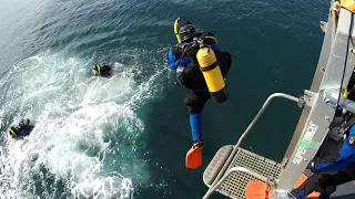 Out for the day with Aquanauts dive boat Plymouth